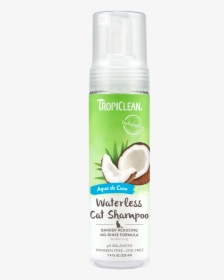 Tropiclean Aqua De Cocoa Dander Reducing No Rinse Waterless - Tropiclean Waterless Pet Shampoo, HD Png Download, Free Download