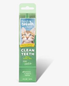 How To Use Fresh Breath By Tropiclean Oral Care Gel - Fresh Breath Puppy Clean Teeth Gel, HD Png Download, Free Download