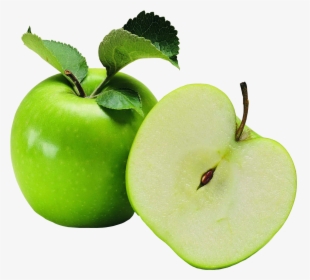 Cut Green Apple Png Image - Green Apple Slice Png, Transparent Png, Free Download