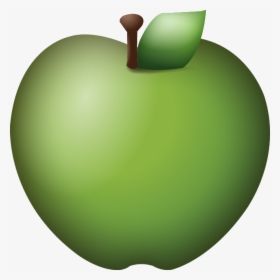 Green Apple Png Photo - Green Apple Emoji Png, Transparent Png, Free Download