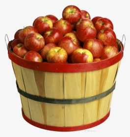 Basket Of Apple Png Photo Background - Apples In A Basket, Transparent Png, Free Download