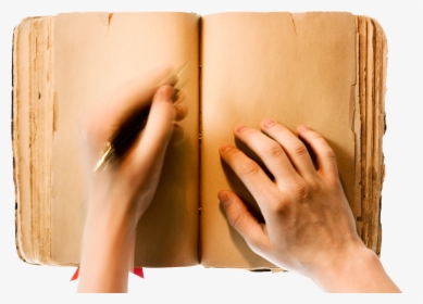 Book With Writing Png, Transparent Png, Free Download