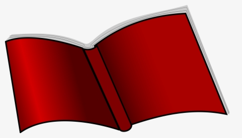 Open Book Clipart No Background - Red Open Book Clipart, HD Png Download, Free Download