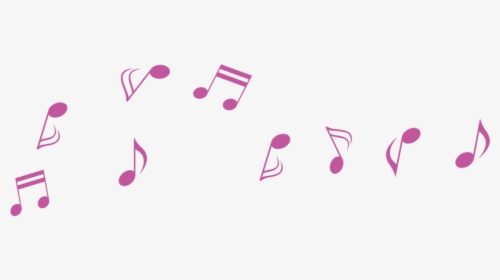 Musical Note Staff Symbol Musical Notation - Transparent Pink Music Notes, HD Png Download, Free Download