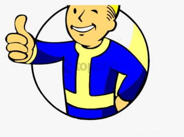 Fallout Clipart Thumbs Up - Vault Boy Fallout Logo, HD Png Download, Free Download