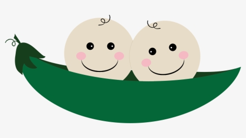 2 Peas In A Pod Clipart, HD Png Download, Free Download