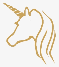 Gold Unicorn Png - Gold Unicorn Png Transparent, Png Download, Free Download
