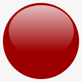 Glossy Red Button Png, Transparent Png, Free Download