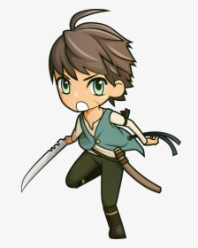Anime Boy With Sword, HD Png Download, Free Download