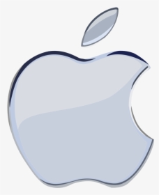 Apple Logo Silver Desktop Wallpaper - Transparent Background Apple Logo ...