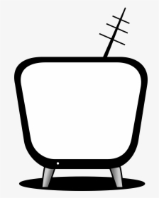Television Tv Black And White Images Clipart - Tv Clip Art, HD Png Download, Free Download