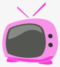 Pink Cartoon Tv Svg Clip Arts - Pink Tv Cartoon Png, Transparent Png, Free Download