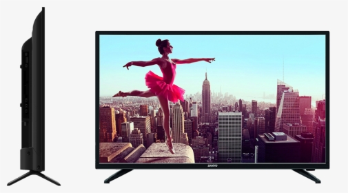Sanyo 32 Inch Led Hd Tv - Ballerina In The City, HD Png Download, Free Download
