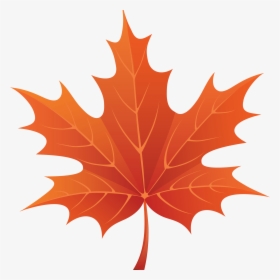Brown Maple Leaf - Transparent Autumn Leaf, HD Png Download, Free Download