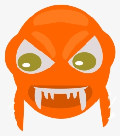 Angry Fish Clip Arts - Cartoon Angry Face .png, Transparent Png, Free Download