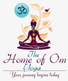 The Home Of Om - Om Yoga Logo Png, Transparent Png, Free Download