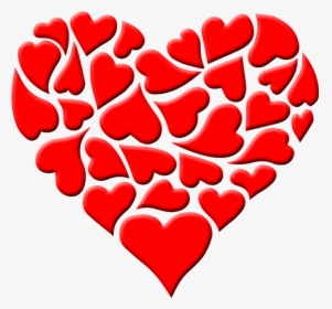 Heart With Hearts Png Transparent - Heart Images For Whatsapp Dp, Png Download, Free Download