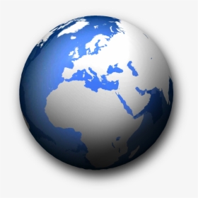 Earth Globe Png - Public Domain Photo Of The Globe, Transparent Png, Free Download