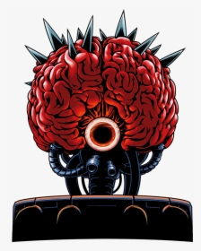Metroid Mother Brain - Mother Brain, HD Png Download, Free Download