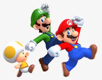 Super Mario Bros Deluxe Characters, HD Png Download, Free Download