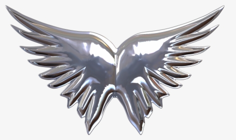 Angel Wings Png For Kids - Silver Angel Wings Png, Transparent Png, Free Download