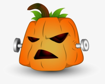 Halloween Frankenshtain Pumpkin Png Picture - Jack O Lantern Clipart, Transparent Png, Free Download