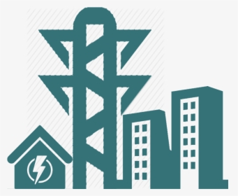 Home Commecial Utility - Electric Infrastructure Icon, HD Png Download, Free Download