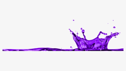 Purple Water Splash Png, Transparent Png, Free Download