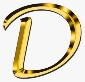 Capital Letter D - Letter D Gold Png, Transparent Png, Free Download