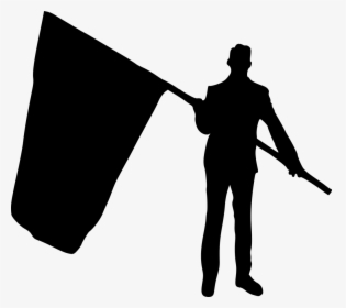 Male Color Guard Silhouette, HD Png Download, Free Download