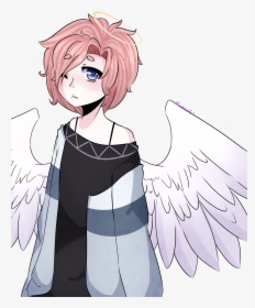Angel Boy By Lunaticlily13 - Cute Angel Anime Girl, HD Png Download, Free Download