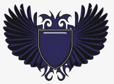 Blue Shield Png - Shield And Wings Logo Png, Transparent Png, Free Download
