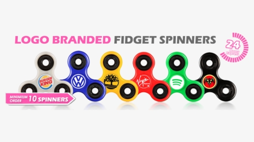 Logo Printed Fidget Spinners - Circle, HD Png Download, Free Download