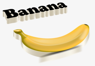 Banana Png Images - Saba Banana, Transparent Png, Free Download