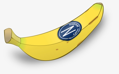 Shiny Banana Clip Arts - Banana Clip Art, HD Png Download, Free Download
