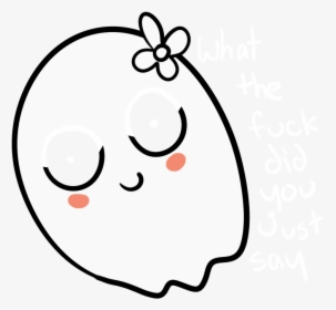 Black And White Kawaii Google Search Ghosts - Transparent Background Cute Png, Png Download, Free Download