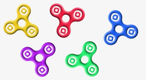 Fidget, Spinners, Toy, Stress, Relieving, Rotating - Fidget Spinner Free Clipart, HD Png Download, Free Download