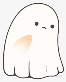 Ghost Cute Clipart Free Clip Art Transparent Png - Sad Ghost Clipart, Png Download, Free Download