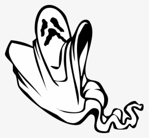 Ghost Clipart Image Scary Clip Art Free Transparent - Scary Ghost Clipart, HD Png Download, Free Download