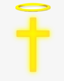 Cross With Medium Image - Cross With A Halo, HD Png Download, Free Download