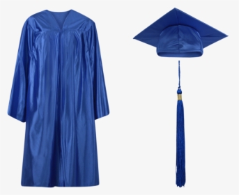Cap And Gown Pictures Free Download Best Cap And Gown - Blue Cap And Gown Clip Art, HD Png Download, Free Download