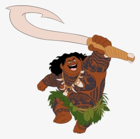 Maui From Moana Clipart, HD Png Download, Free Download