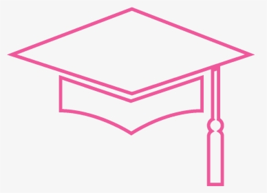 Pink Graduation Cap Png, Transparent Png, Free Download
