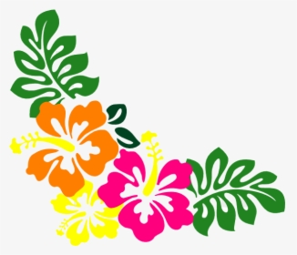 Moana Maui Flower Boarder Gardening And Vegetables - Design Black And White, HD Png Download, Free Download