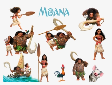 Moana Vector Disney Clipart High Quality Transparent - Imagenes De Moana Con Fondo Transparente, HD Png Download, Free Download