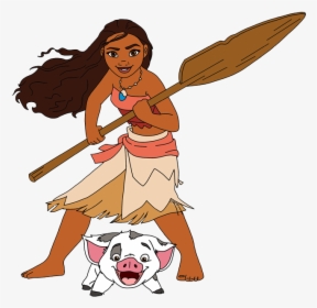 Clip Art Disney Galore - Moana Silhouettes, HD Png Download, Free Download