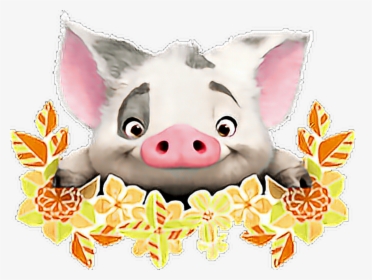 Transparent Moana Clip Art Cute Pua From Moana Hd Png Download Kindpng