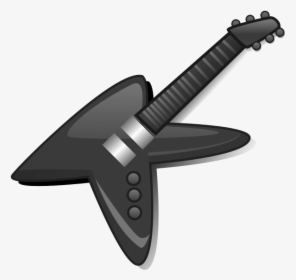 Black Guitar, HD Png Download, Free Download