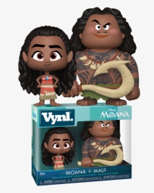 Vinyl Moana And Maui, HD Png Download, Free Download
