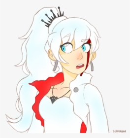 Weiss Schnee Crying Smile Facial Expression Shame - Crying Weiss, HD Png Download, Free Download